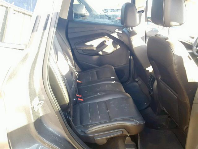 1FMCU0J95EUE55128 - 2014 FORD ESCAPE TIT GRAY photo 6