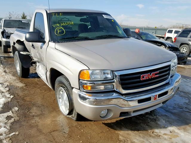 1GTEC14V24Z266338 - 2004 GMC NEW SIERRA SILVER photo 1