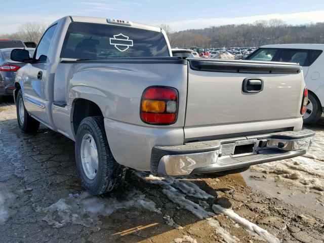 1GTEC14V24Z266338 - 2004 GMC NEW SIERRA SILVER photo 3