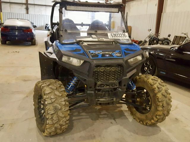 4XAVBE871HB677614 - 2017 POLARIS RZR S 900 BLUE photo 10