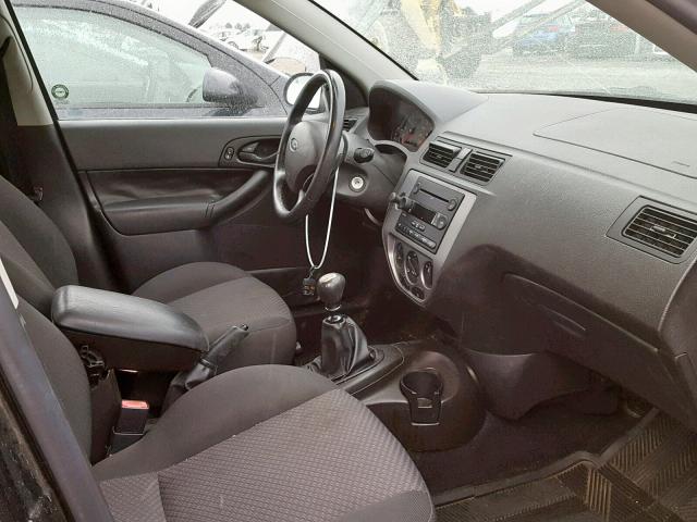 1FAHP37N07W295986 - 2007 FORD FOCUS ZX5 BLACK photo 5