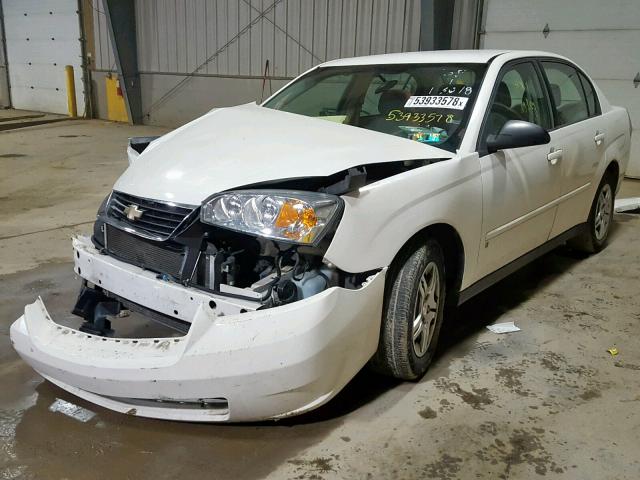 1G1ZS58F17F280700 - 2007 CHEVROLET MALIBU LS 白色 照片 2