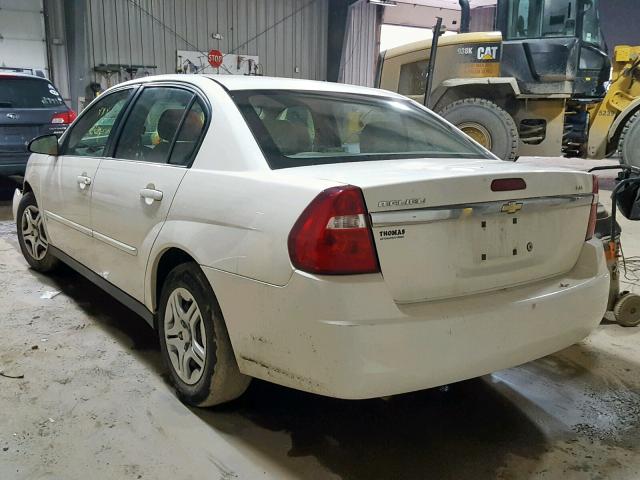 1G1ZS58F17F280700 - 2007 CHEVROLET MALIBU LS 白色 照片 3