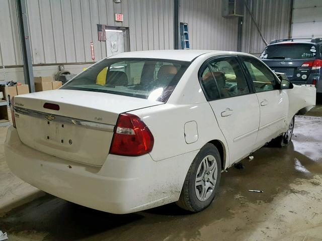 1G1ZS58F17F280700 - 2007 CHEVROLET MALIBU LS 白色 照片 4