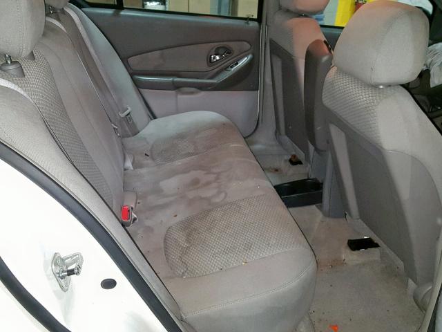 1G1ZS58F17F280700 - 2007 CHEVROLET MALIBU LS 白色 照片 6