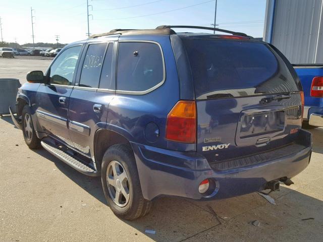 1GKDS13S522327195 - 2002 GMC ENVOY BLUE photo 3