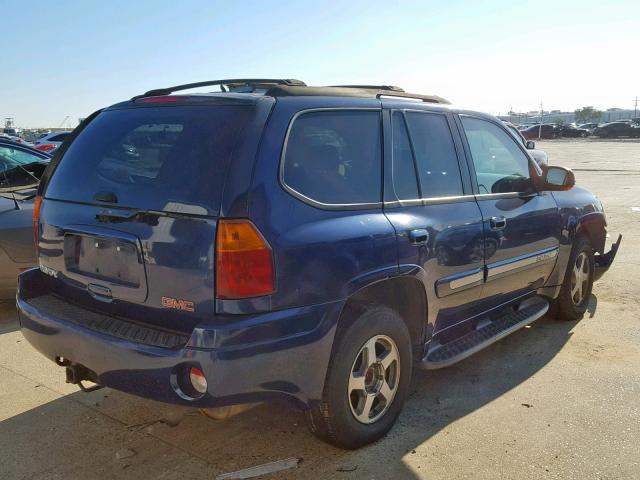 1GKDS13S522327195 - 2002 GMC ENVOY BLUE photo 4