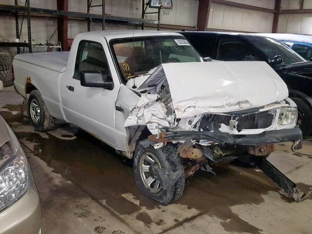 1FTYR10D98PB10338 - 2008 FORD RANGER WHITE photo 1