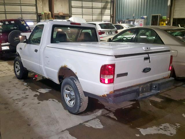 1FTYR10D98PB10338 - 2008 FORD RANGER WHITE photo 3