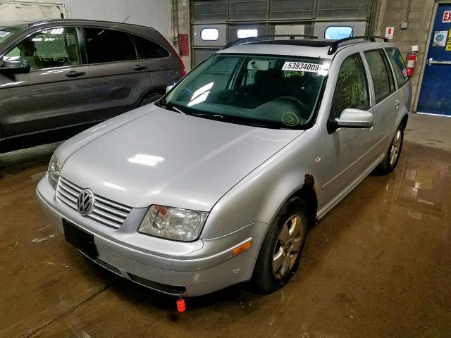 WVWSR61J75W052481 - 2005 VOLKSWAGEN JETTA GLS SILVER photo 2