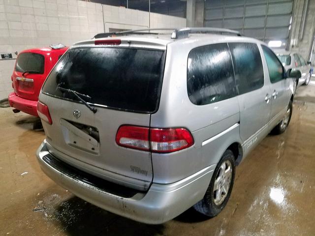 4T3ZF13CX3U515525 - 2003 TOYOTA SIENNA LE GRAY photo 4