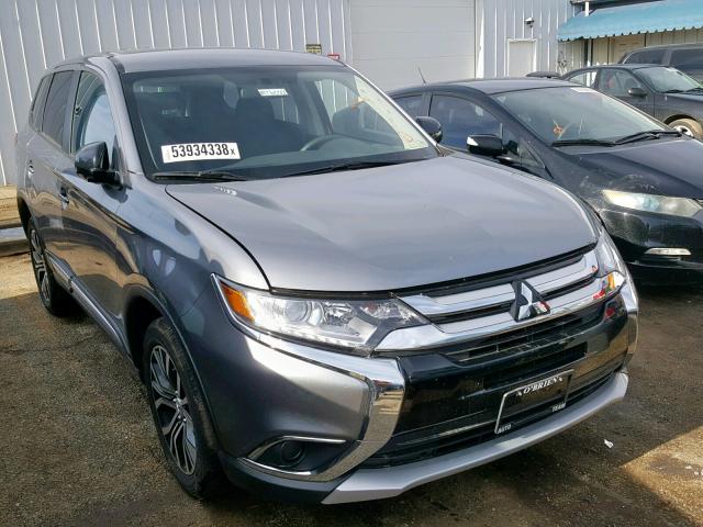 JA4AD2A34JZ060500 - 2018 MITSUBISHI OUTLANDER GRAY photo 1