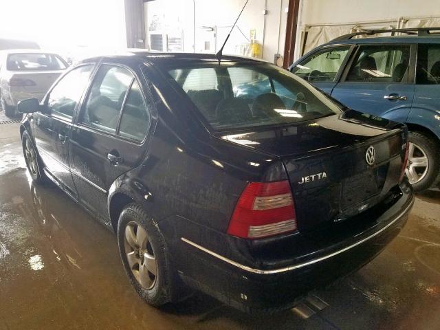 3VWSE69M24M141235 - 2004 VOLKSWAGEN JETTA GLS BLACK photo 3