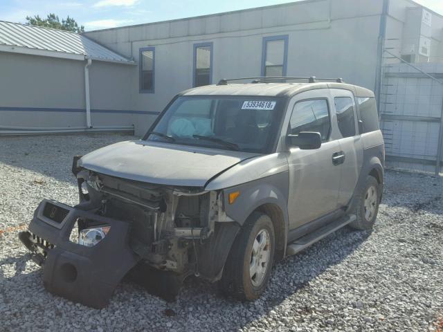 5J6YH28613L049687 - 2003 HONDA ELEMENT EX SILVER photo 2