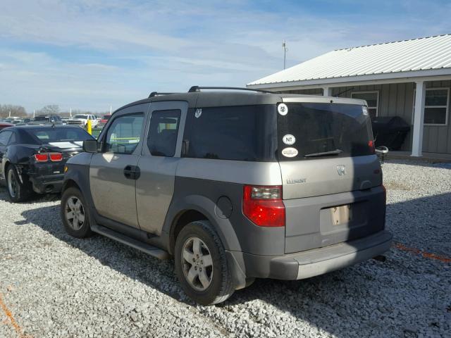 5J6YH28613L049687 - 2003 HONDA ELEMENT EX SILVER photo 3