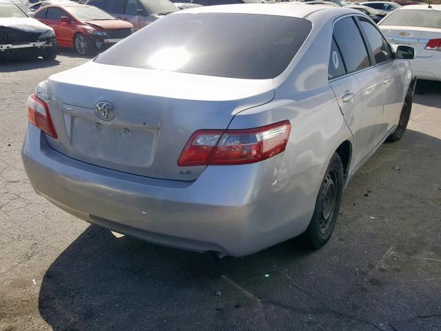 4T1BE46K77U548019 - 2007 TOYOTA CAMRY CE SILVER photo 4