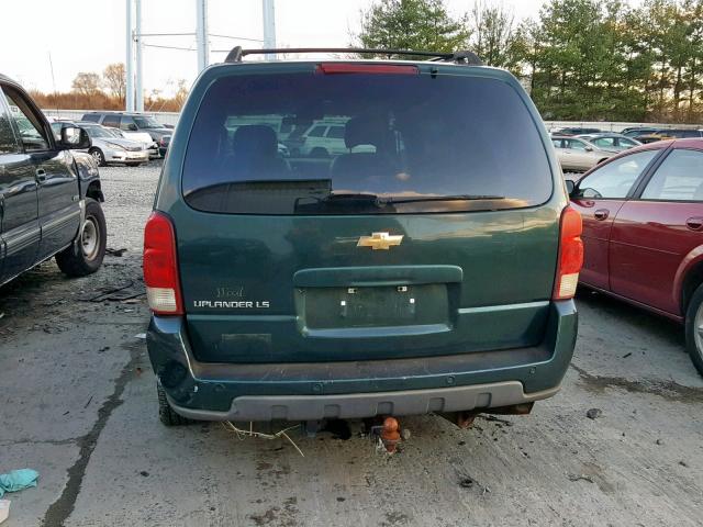 1GNDV23L05D195089 - 2005 CHEVROLET UPLANDER L GREEN photo 9