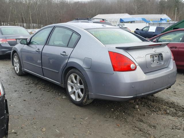 1N4BA41E68C801457 - 2008 NISSAN MAXIMA SE BLUE photo 3