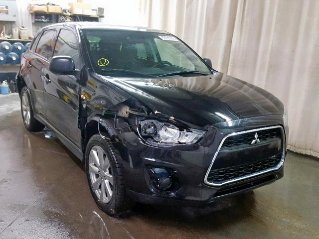 4A4AP3AU6FE007879 - 2015 MITSUBISHI OUTLANDER BLACK photo 1