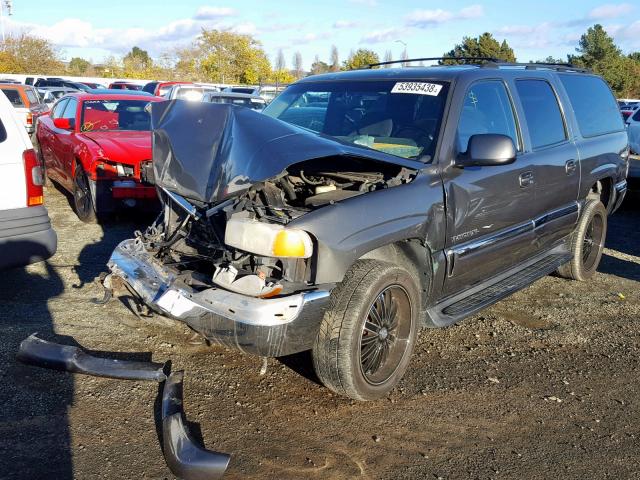 1GKFK16T01J307972 - 2001 GMC YUKON XL K GRAY photo 2