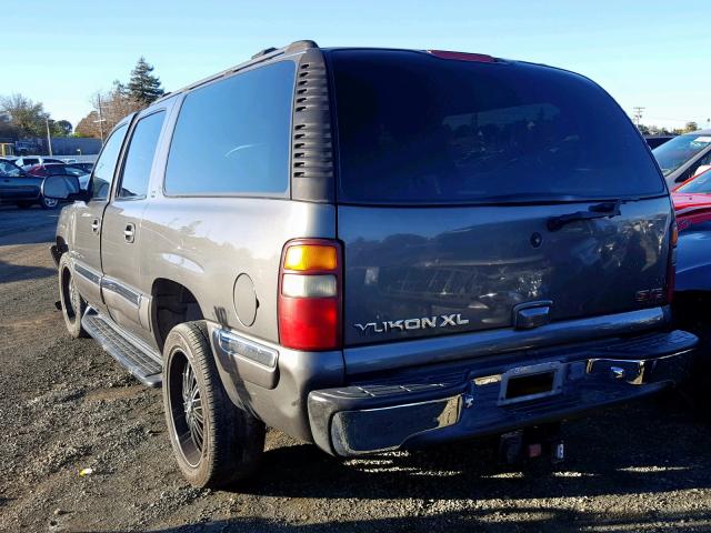 1GKFK16T01J307972 - 2001 GMC YUKON XL K GRAY photo 3