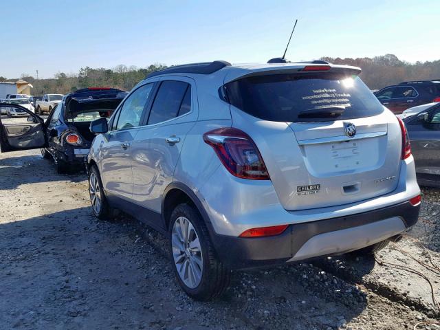 KL4CJASB8HB157011 - 2017 BUICK ENCORE PRE SILVER photo 3