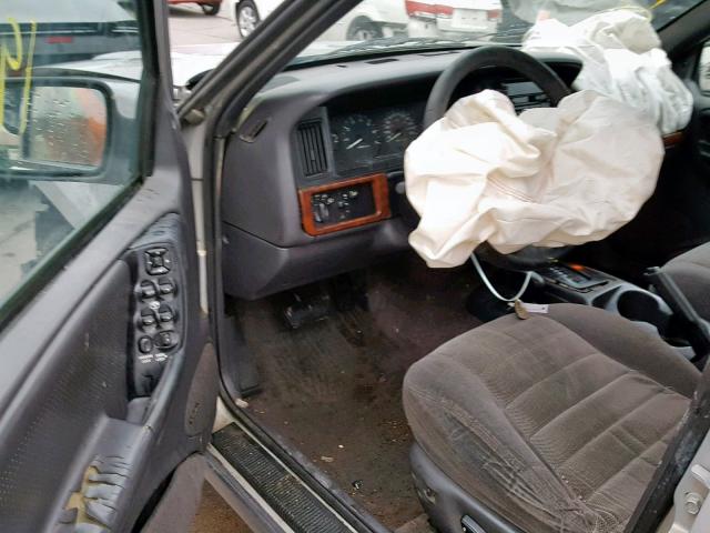 1J4GZ58SXTC372031 - 1996 JEEP GRAND CHER SILVER photo 9