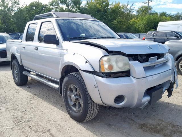 1N6ED27T63C420190 - 2003 NISSAN FRONTIER C SILVER photo 1