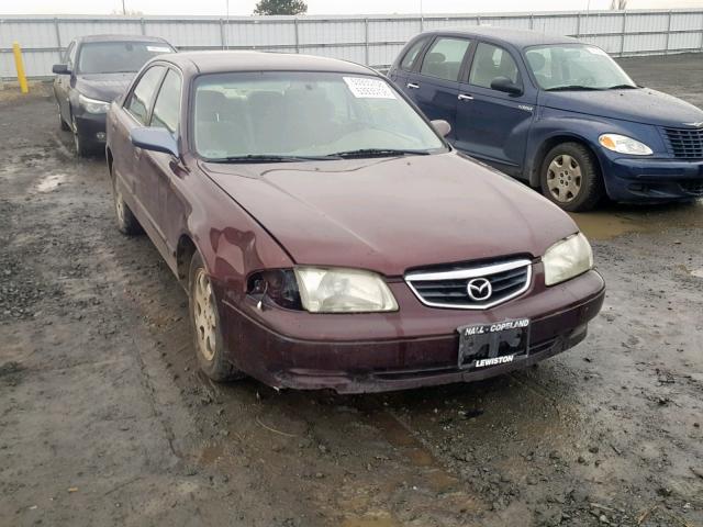 1YVGF22C115245887 - 2001 MAZDA 626 ES PURPLE photo 1