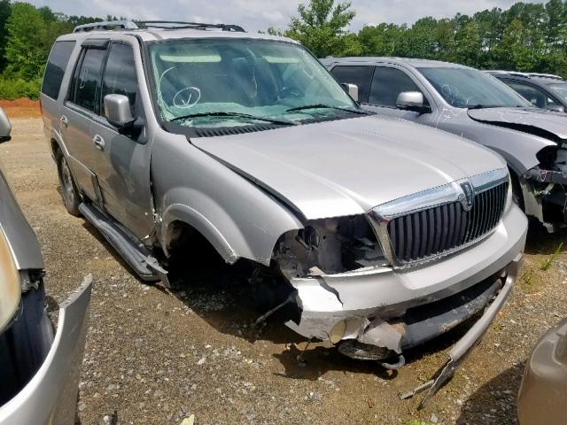 5LMFU28R23LJ34758 - 2003 LINCOLN NAVIGATOR ვერცხლისფერი ფოტო 1