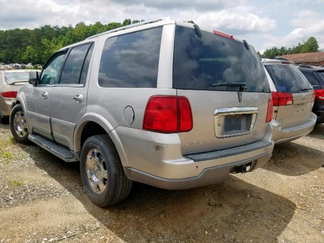 5LMFU28R23LJ34758 - 2003 LINCOLN NAVIGATOR ვერცხლისფერი ფოტო 3