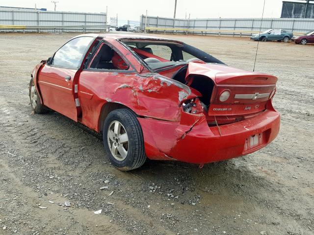 1G1JF12F237234459 - 2003 CHEVROLET CAVALIER L RED photo 3