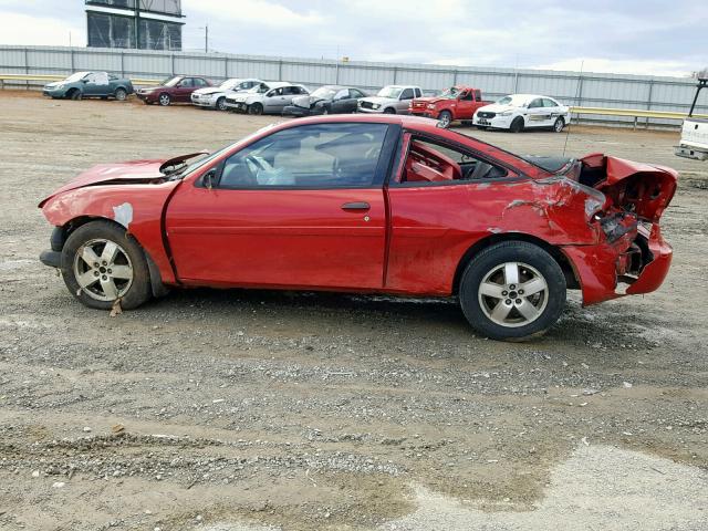 1G1JF12F237234459 - 2003 CHEVROLET CAVALIER L RED photo 9