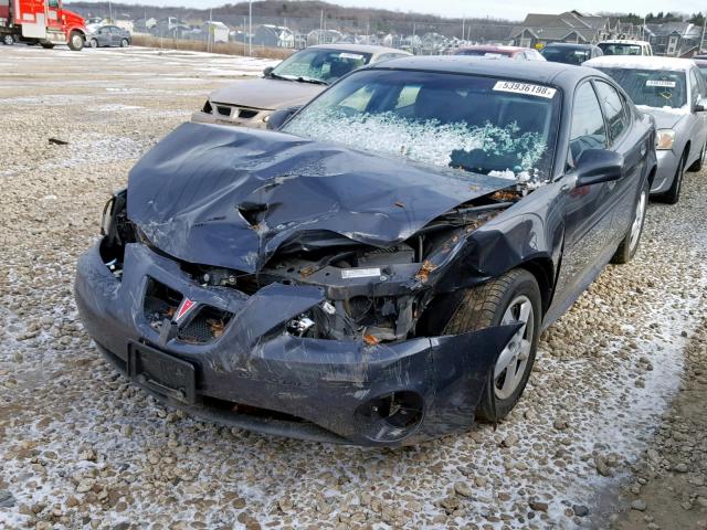 2G2WP552X81114427 - 2008 PONTIAC GRAND PRIX BLUE photo 2