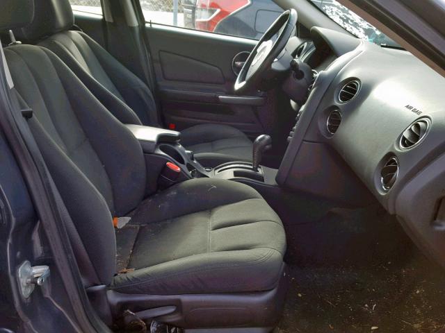 2G2WP552X81114427 - 2008 PONTIAC GRAND PRIX BLUE photo 5