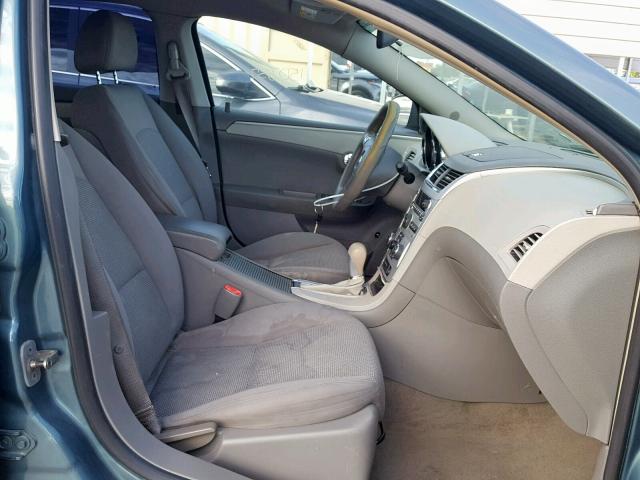 1G1ZG57B69F108083 - 2009 CHEVROLET MALIBU LS TEAL photo 5