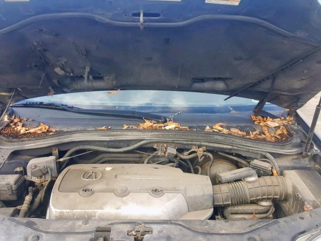 2HNYD18973H548894 - 2003 ACURA MDX TOURIN BLUE photo 7