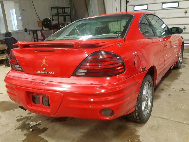 1G2NF12F92C307569 - 2002 PONTIAC GRAND AM S RED photo 4