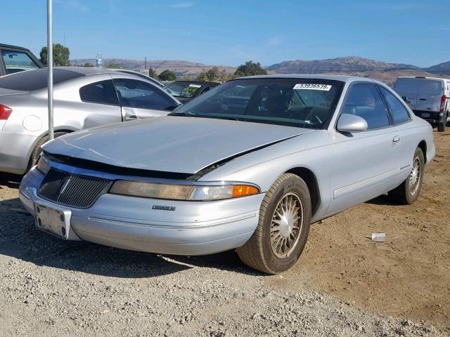 1LNLM91V7PY690546 - 1993 LINCOLN MARK VIII GRAY photo 2