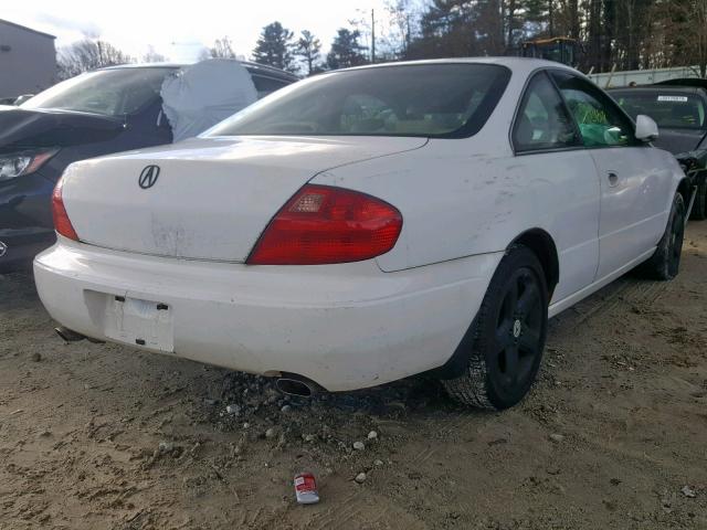 19UYA42701A033983 - 2001 ACURA 3.2CL TYPE WHITE photo 4