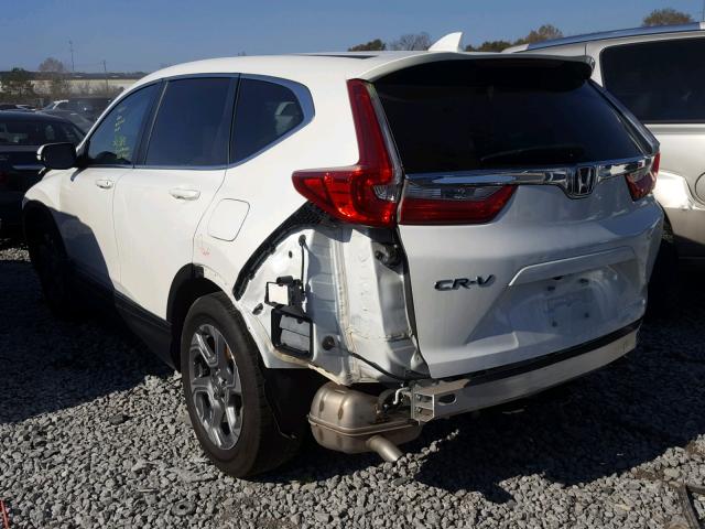 2HKRW1H80HH515617 - 2017 HONDA CR-V EXL WHITE photo 3