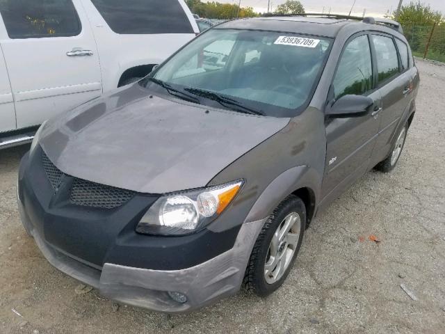 5Y2SL62813Z470401 - 2003 PONTIAC VIBE GRAY photo 2