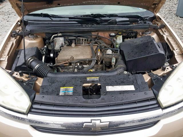 1G1ZT52805F182102 - 2005 CHEVROLET MALIBU LS Qızıl foto 7