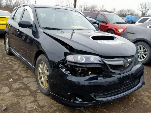 JF1GH766X9G812945 - 2009 SUBARU IMPREZA WR BLACK photo 1