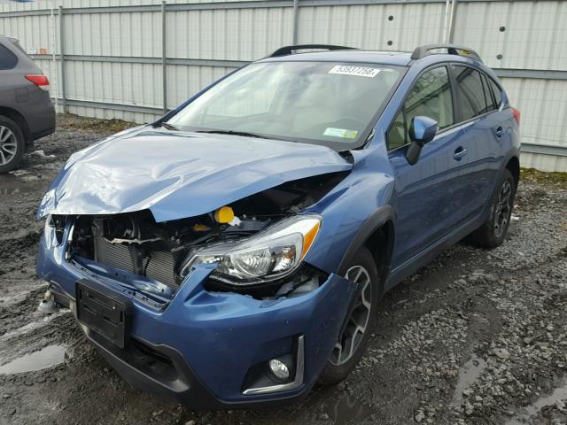 JF2GPALC4H8270210 - 2017 SUBARU CROSSTREK BLUE photo 2