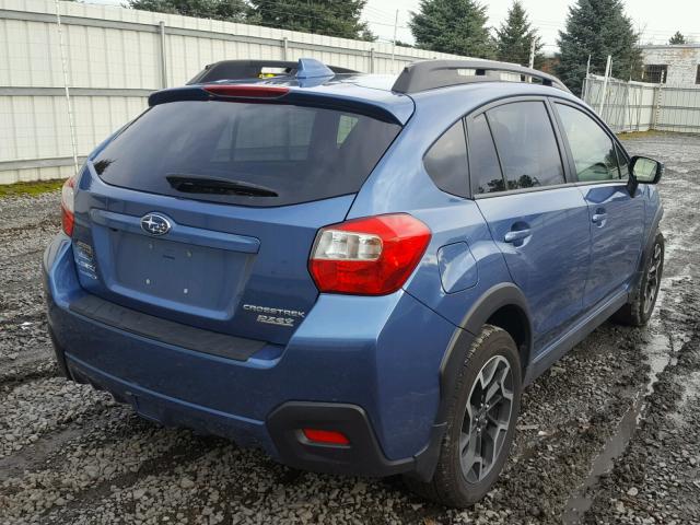 JF2GPALC4H8270210 - 2017 SUBARU CROSSTREK BLUE photo 4