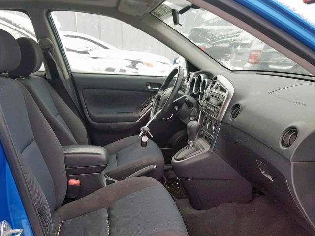 2T1KR32E17C645636 - 2007 TOYOTA COROLLA MA BLUE photo 5