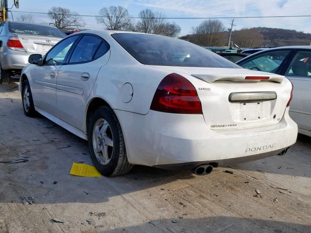 2G2WS522241127895 - 2004 PONTIAC GRAND PRIX WHITE photo 3