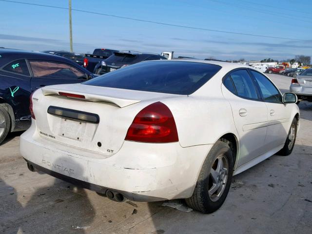 2G2WS522241127895 - 2004 PONTIAC GRAND PRIX WHITE photo 4