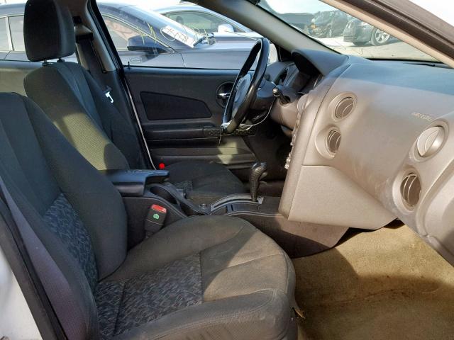 2G2WS522241127895 - 2004 PONTIAC GRAND PRIX WHITE photo 5